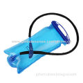 Portable 2L PEVA Wide Mouth Hydration Water Bladder Bag for Camping Climbing
